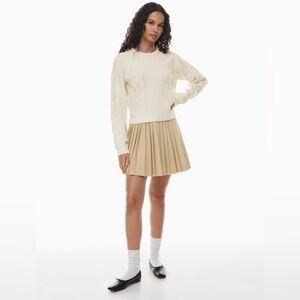 Sunday Best | EPIPHANY Pleated Skirt - White